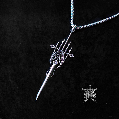 Cathedral Sword Pendant Necklace